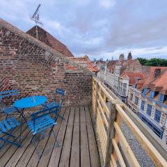 Loft in Old Lille with lovely terrace