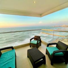 Apartamento Tres habitaciones frente al mar