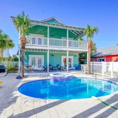 Two Homes, Private Pool, Game Room & Steps to the Beach