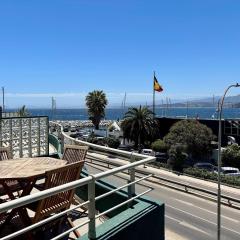 Espectacular depto full Vista al Mar Higuerillas