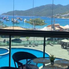 Apartamento em Resort frente ao Mar