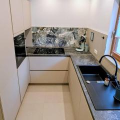 Modern family accommodation with terrace and garden