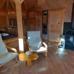 Einzigartige Holzhütte Mit Bergpanorama