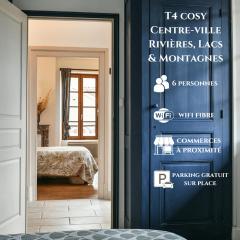 Charmant T4 Centre-ville, Lacs et Montagnes