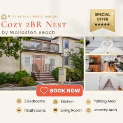74L - 2BR Quincy - Cozy Couple Hideout near Wollaston Beach