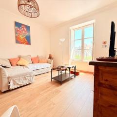 Vue rivière imprenable, 2 chambres, centre-ville