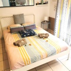 Joli studio terrasse dans quartier saint victor