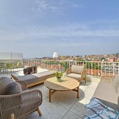 Cannes Penthouse Luxe - 2 CH - Garage Privé - 850m Palais des Festivals