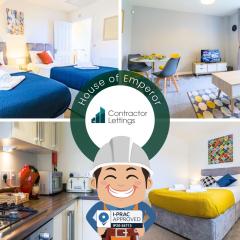 3 Bedroom Contractor House By Your Lettings Short Lets & Serviced Accommodation Peterborough With Free WiFi and Parking