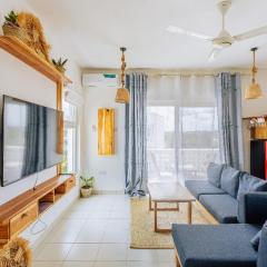 Modern 1 bdrm in Fumba, gr8 for nomads, Karibu!