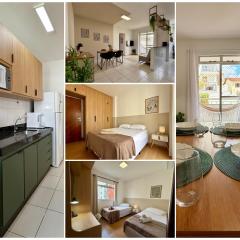 Apartamento central com ar condicionado e 3 smart TVs - UFV a 1km