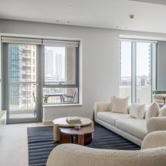 Blueground Downtown Dubai pool nr Burj Khalifa DXB-1735