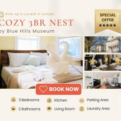 14-1- 3BR Milton -Cozy Apt near Blue Hills Museum