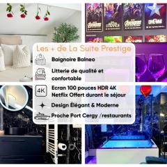 La Suite Prestige - Jacuzzi et cinema - Cergy-Village