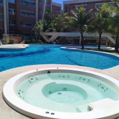 Apartamento em Condomínio Resort vizinho ao Beach Park