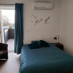 Studio des huis Kitchenette-Salle de bain-Terrasse