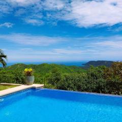 Casa Sol Azul - remarkable, ocean view 4 BR House in Potrero