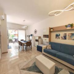 Open Space with terrace and garden near the sea