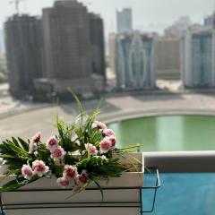 Helena - spacious studio with canal view and big Balcony