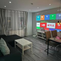 Stylish Home Theater Apartment 3