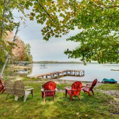Lakeside Northwoods Retreat Dock, Deck, Fire Pit!