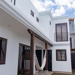 Tranquil courtyard oasis in Antigua