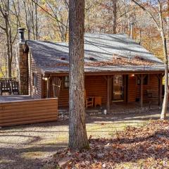 Lake Access and Hot Tub! Serene Rockbridge Cabin