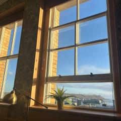 Central Plymouth Sea View Penthouse Apartment with Secure Parking