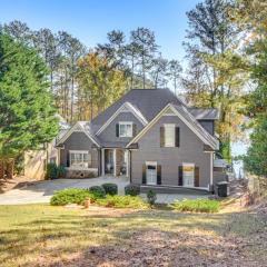 Home on Lake Lanier with Dock and Water Views