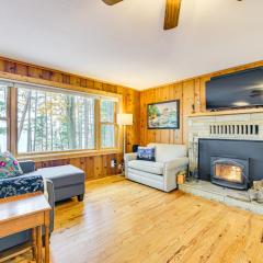 Extended Stay on Hubbard Lake! Quiet Home with Yard