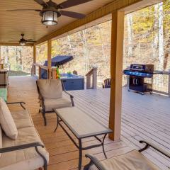 Lyles Peaceful Creekside Home Hot Tub and Fire Pit