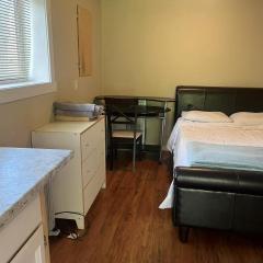 one bedroom with bathroom