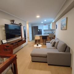 Apartment overlooking the water park