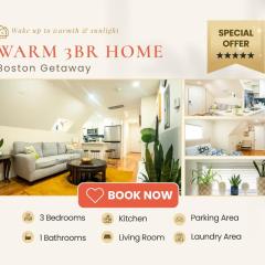 80-3 3BR Boston - Charming Apt near Dorchester Center