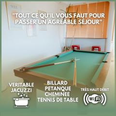 VillaNonna, jacuzzi, billards, pétanque, ping-pong, 12 couchages, terrasse plein soleil - Larès