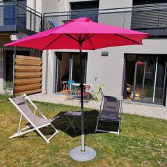 Appartement 2 pièces avec jardin et parking, proche Thermes et ski - FR-1-858-18