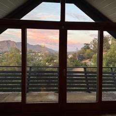 Architectural Marvel in Hollywood Hills with Views