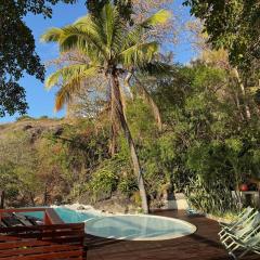 Villa Abre de l'intendance avec vue mer et piscine à Boucan Canot