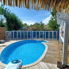 Bungalow privé totalement rénové, résidence calme