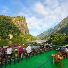 My village river side