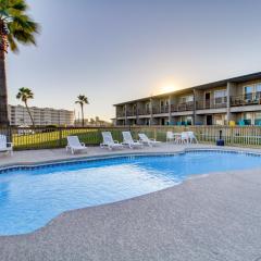 Beach and Pool Access Port Aransas Condo with Balcony