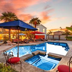 Boho Oasis with Pool Spa Firepit BBQ Ping Pong