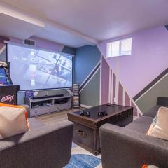 Movie Theater Game Console Arcade Fire Pit BBQ