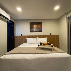 Flat Moderno Piscina Infinita e Localização Top