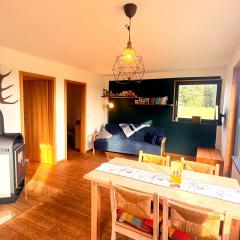 Tiny Chalet Stuga Am Rennsteig mit Kamin und Garten, Hunde Willkommen