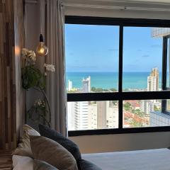 Studio da Praia - Flat 01 - Vista encantadora do 18º andar