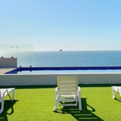 Moderno depa a 1 cuadra de la playa con rooftop view