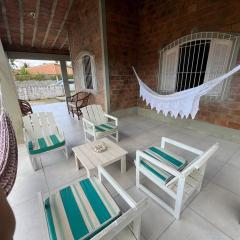 Casa ampla - 4 quartos com ar-condicionado - 70m da praia, Itamaracá