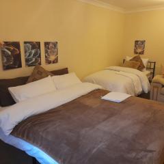 Four-bedroom house, kitchen, TV in each bedroom