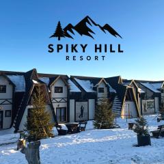 Spiky hill resort